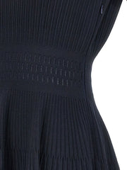 ANTONINO VALENTI Blue Viscose Midi Dress - IT38