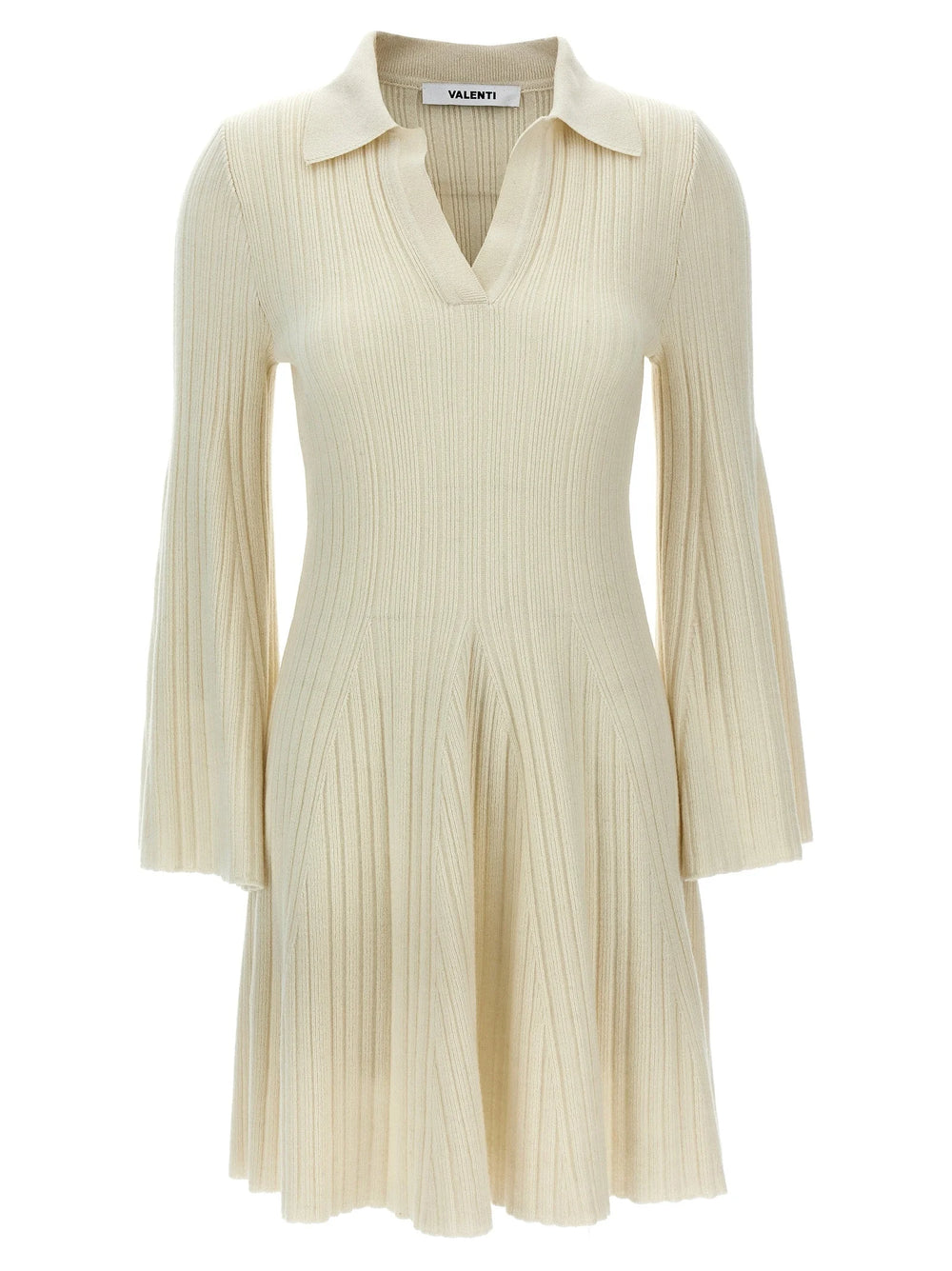 ANTONINO VALENTI White Cashmere Mini Skirt