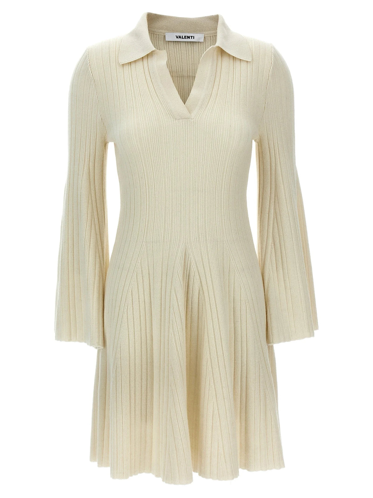 ANTONINO VALENTI White Cashmere Mini Skirt