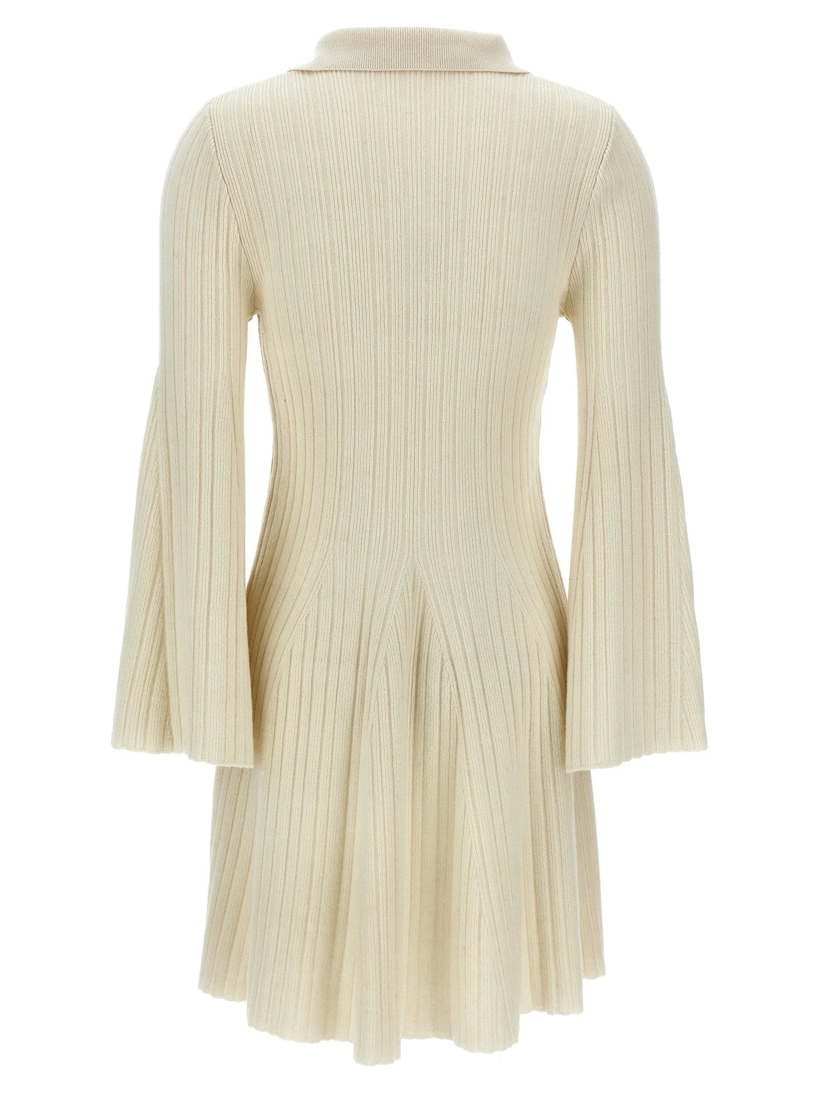 ANTONINO VALENTI White Cashmere Mini Skirt