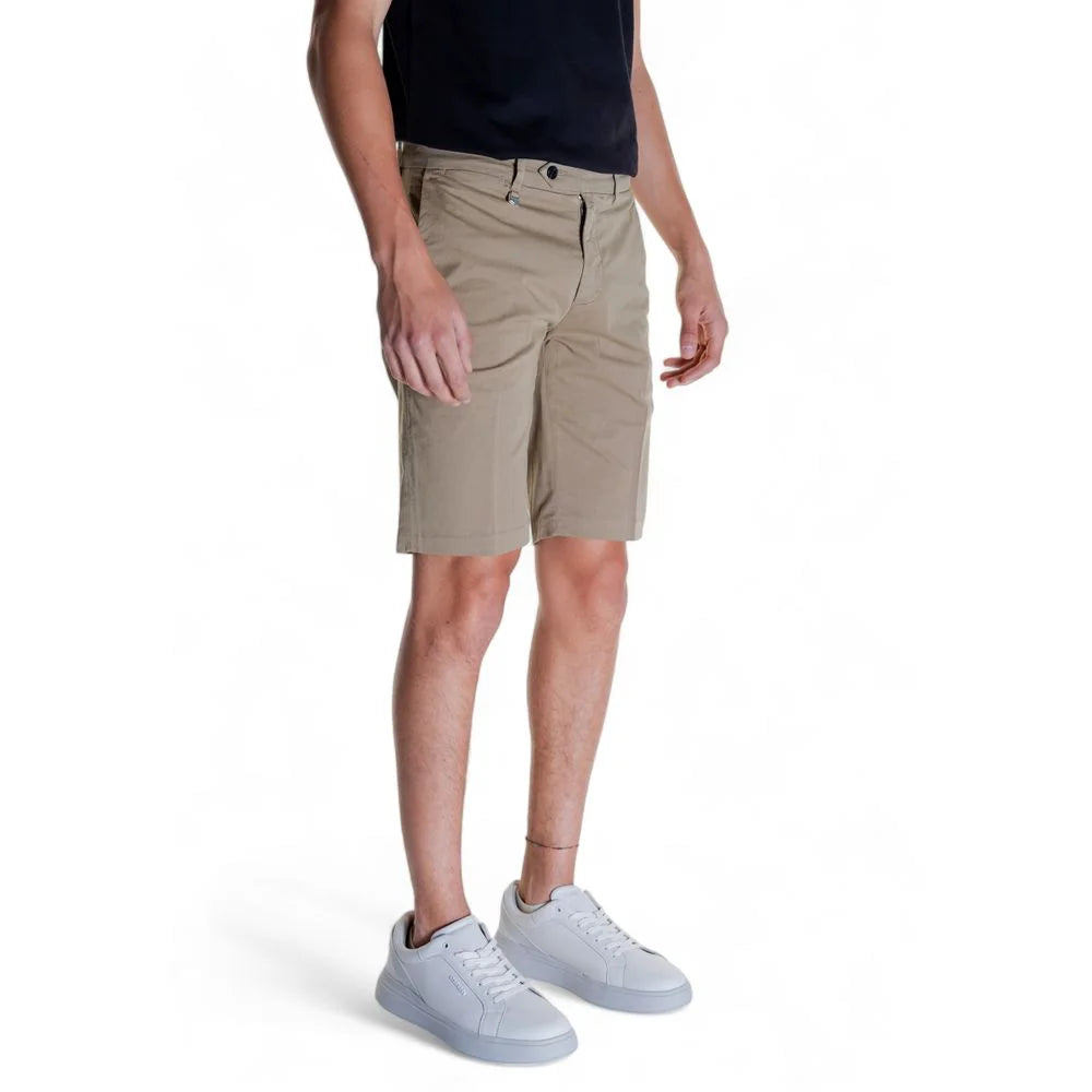 Antony Morato Beige Cotton Bermuda - 44/28 (w30) - Bermudas