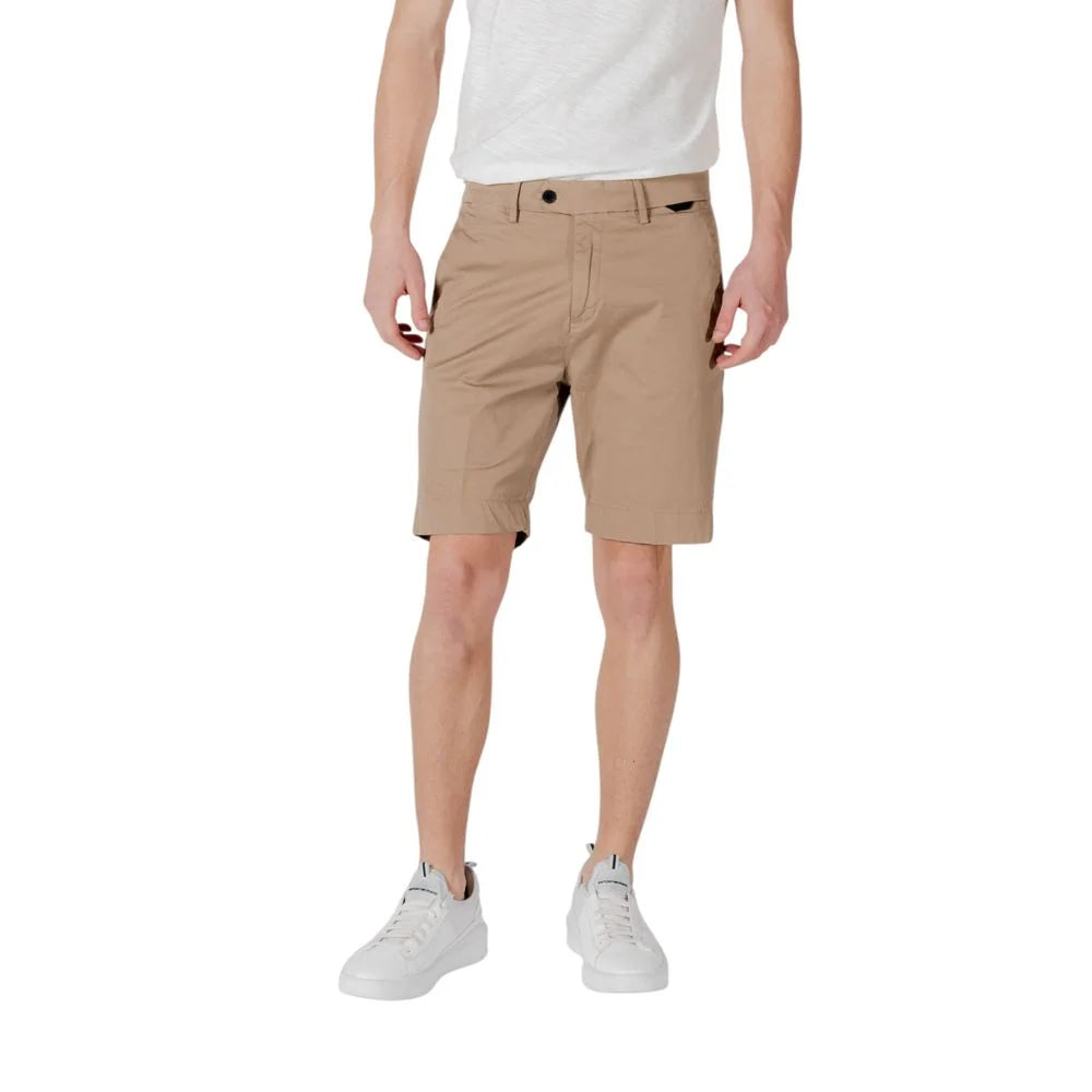 Antony Morato Beige Cotton Bermuda - Bermudas
