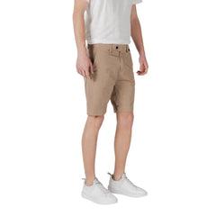 Antony Morato Beige Cotton Bermuda - Bermudas