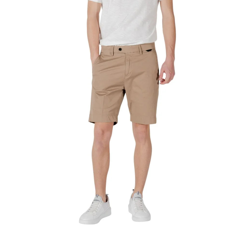 Antony Morato Beige Cotton Bermuda - Bermudas