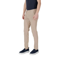 Antony Morato Beige Cotton Skinny Pant - Trousers