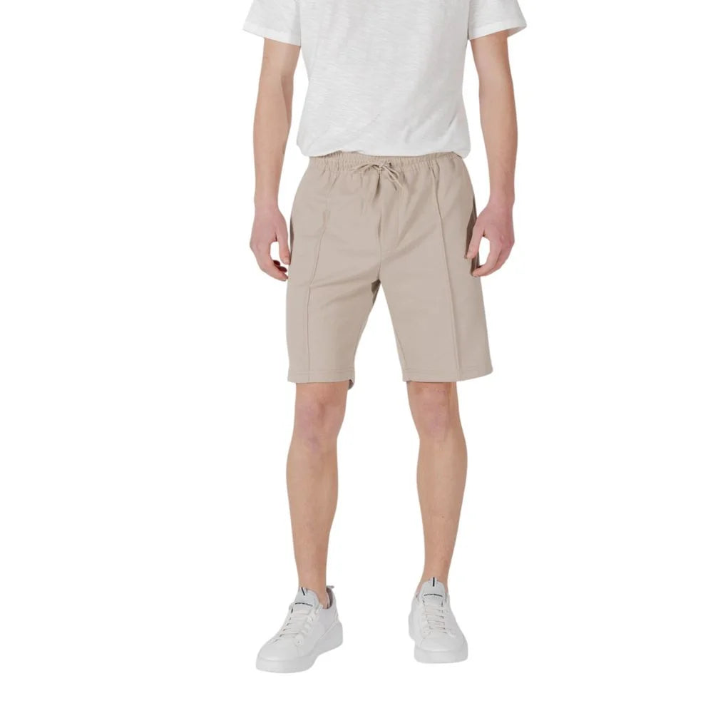 Antony Morato Beige Polyester Bermuda - IT48 | L - Bermudas
