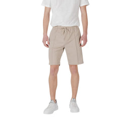 Antony Morato Beige Polyester Bermuda - IT48 | L - Bermudas
