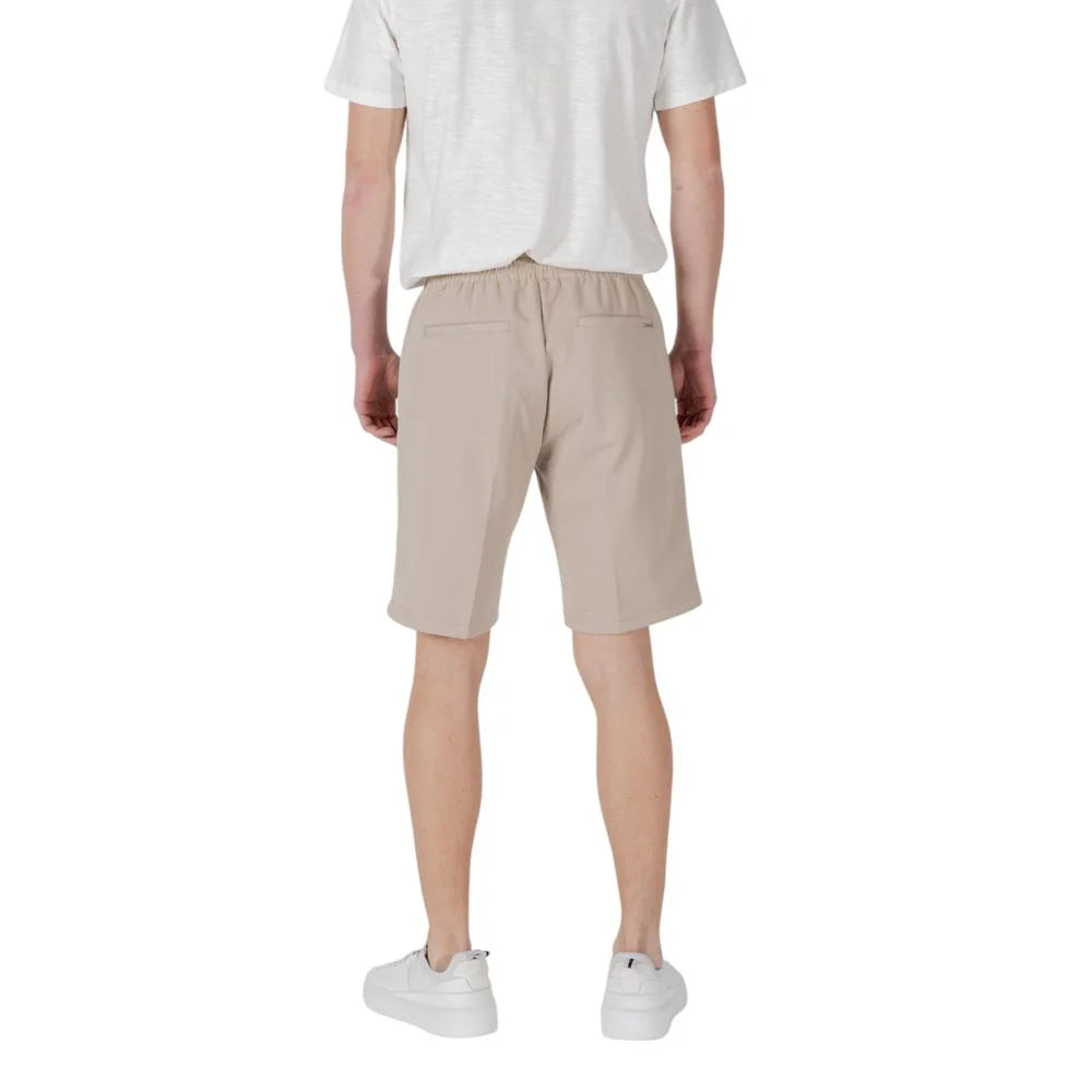 Antony Morato Beige Polyester Bermuda - IT48 | L - Bermudas