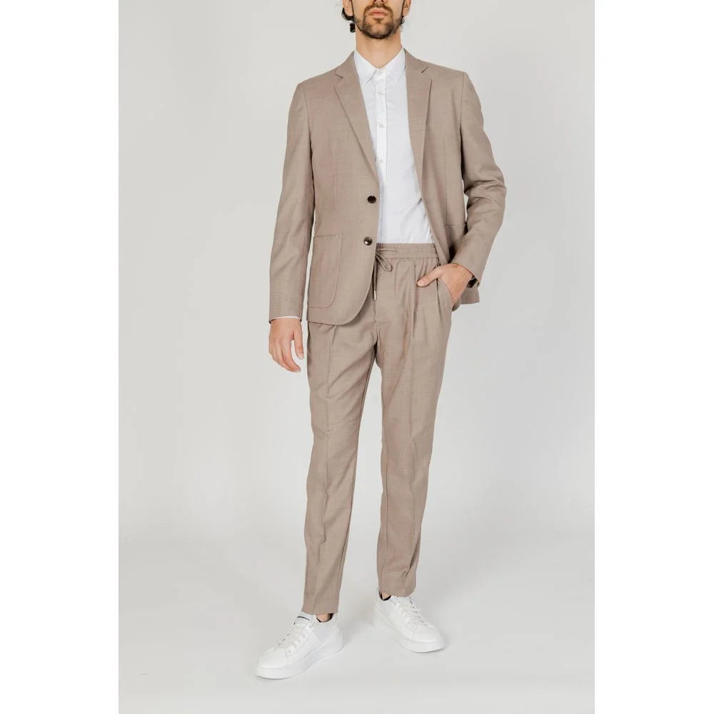 Antony Morato Beige Polyester Blazer - Sport Jackets