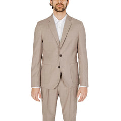 Antony Morato Beige Polyester Blazer - Sport Jackets