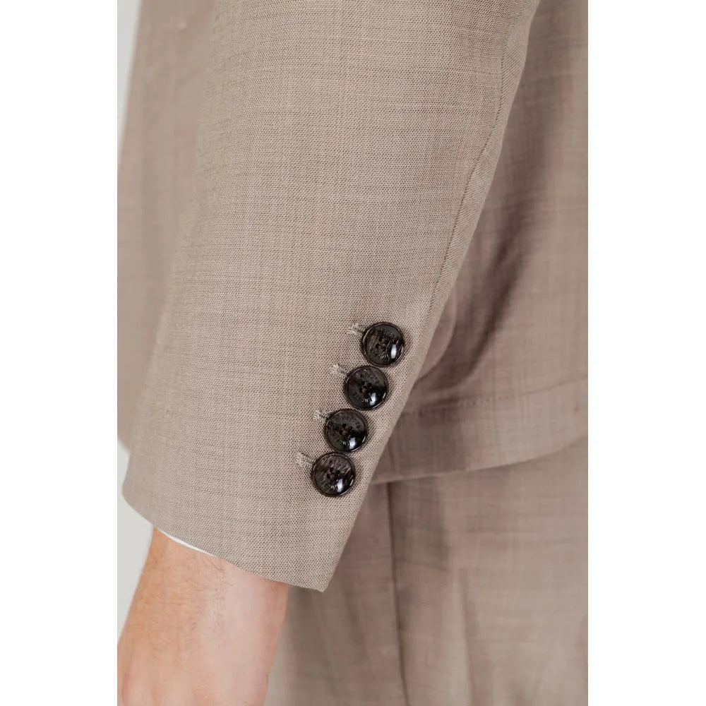 Antony Morato Beige Polyester Blazer - Sport Jackets