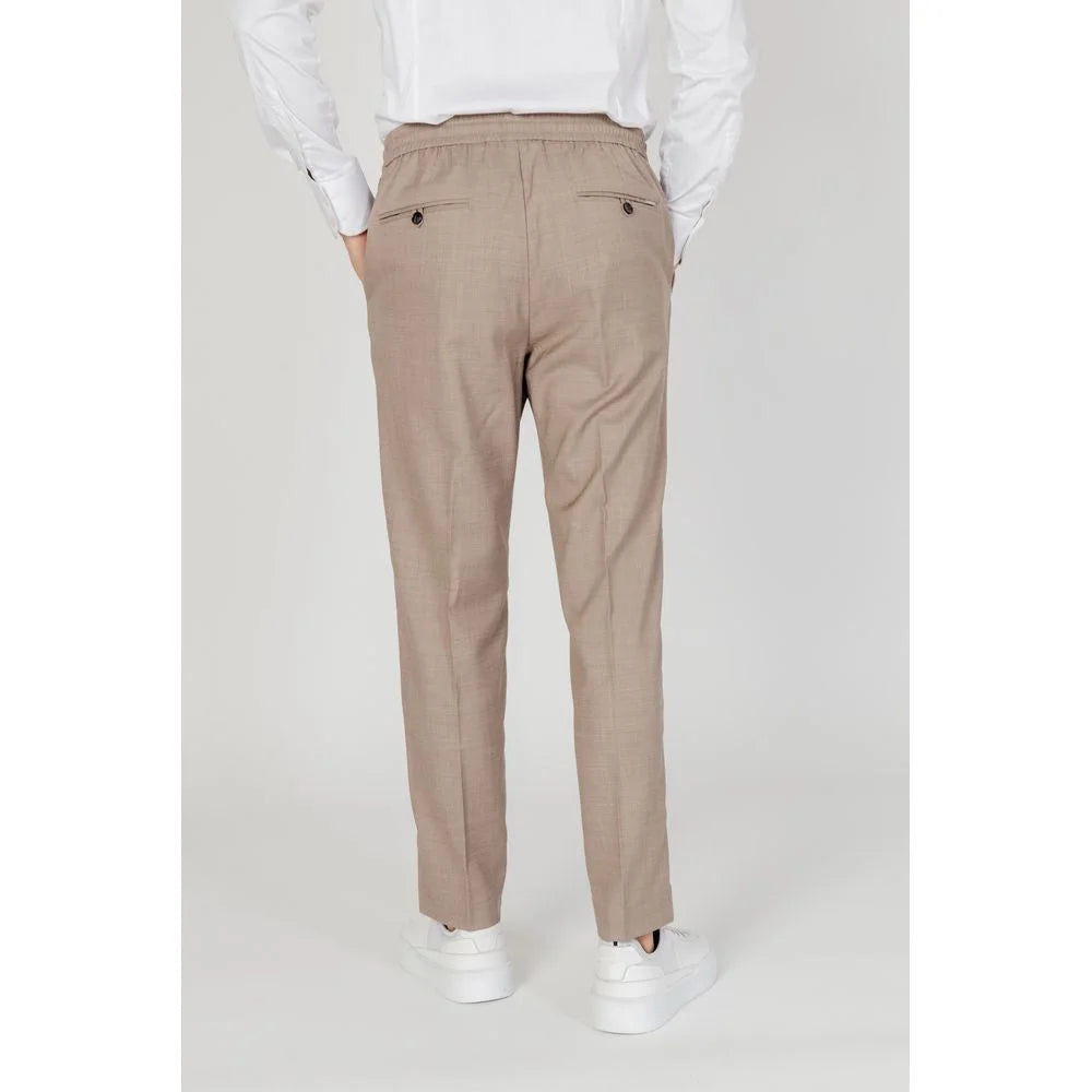 Antony Morato Beige Polyester Pant - 52/36 (w38) - Trousers