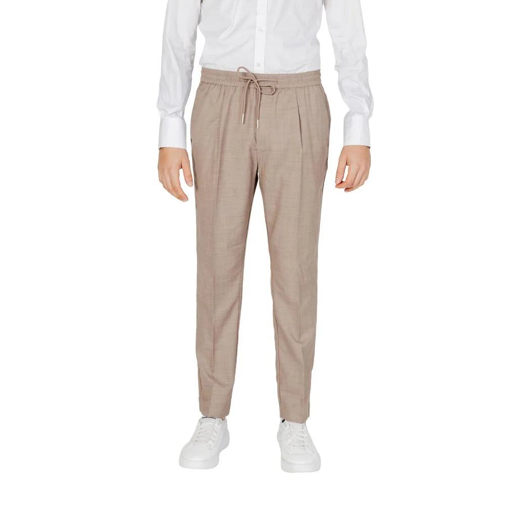 Antony Morato Beige Polyester Pant - 52/36 (w38) - Trousers
