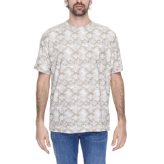 Antony Morato Beige Polyester T-Shirt - IT54 | XXL - T-Shirts