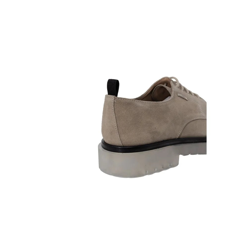 Antony Morato Beige Polyethylene Oxfords And Derby - Shoes