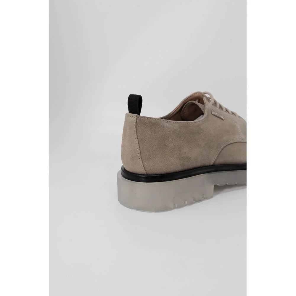 Antony Morato Beige Polyethylene Oxfords And Derby - Shoes