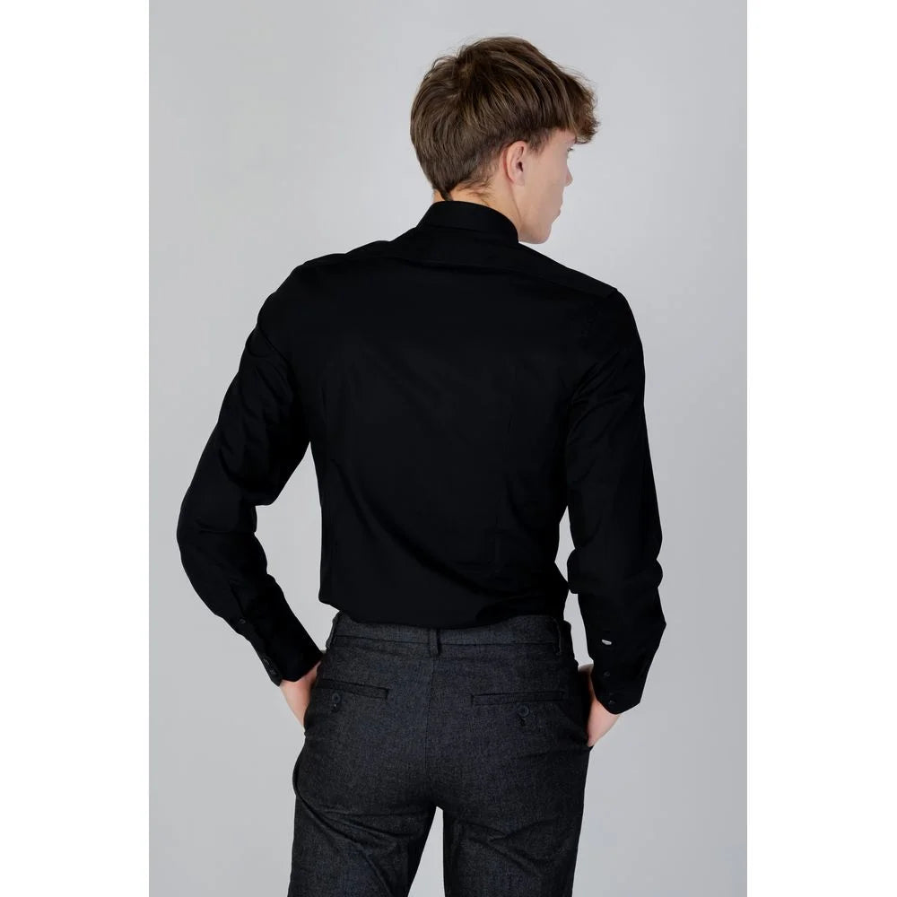 Antony Morato Black Cotton Shirt - Shirts