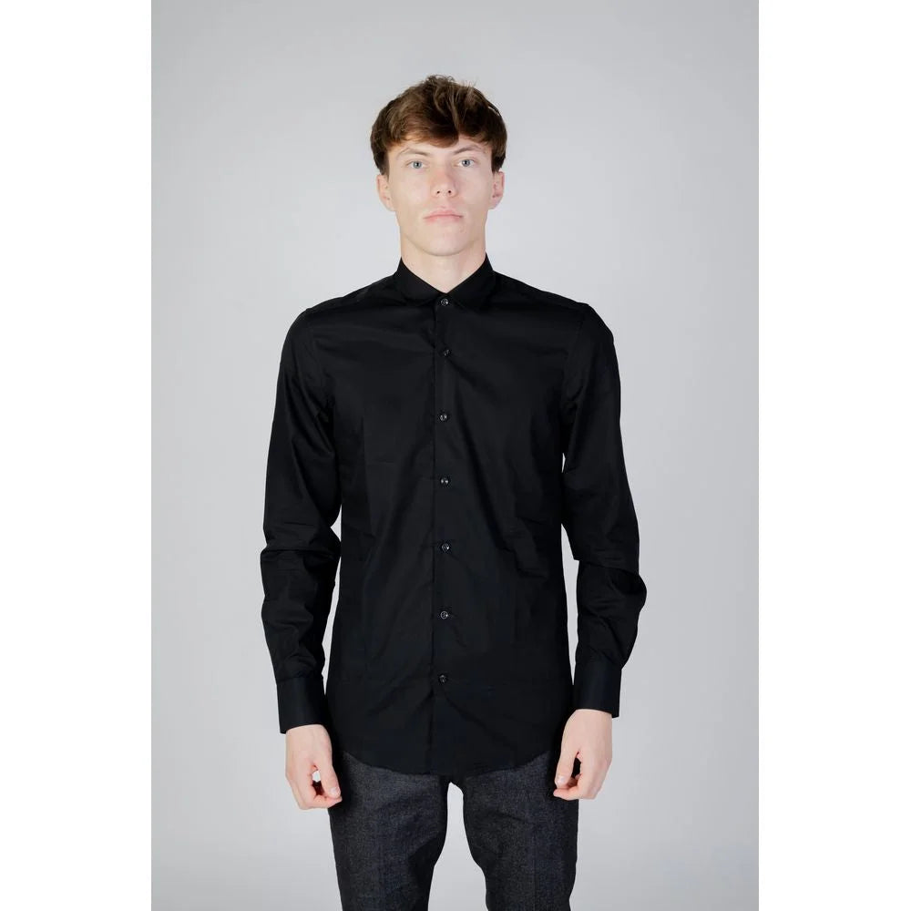 Antony Morato Black Cotton Shirt - Shirts