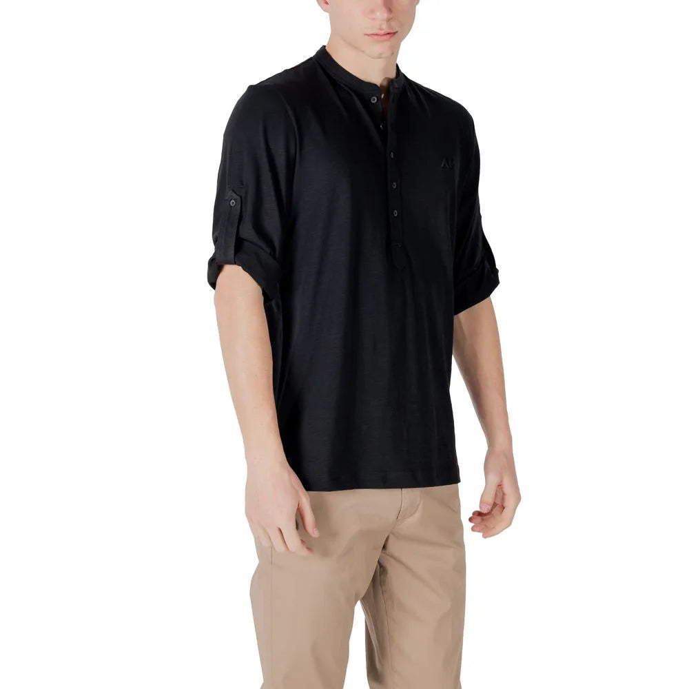 Antony Morato Black Cotton T-Shirt - IT44 | S - T-Shirts
