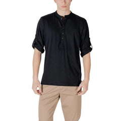Antony Morato Black Cotton T-Shirt - IT44 | S - T-Shirts