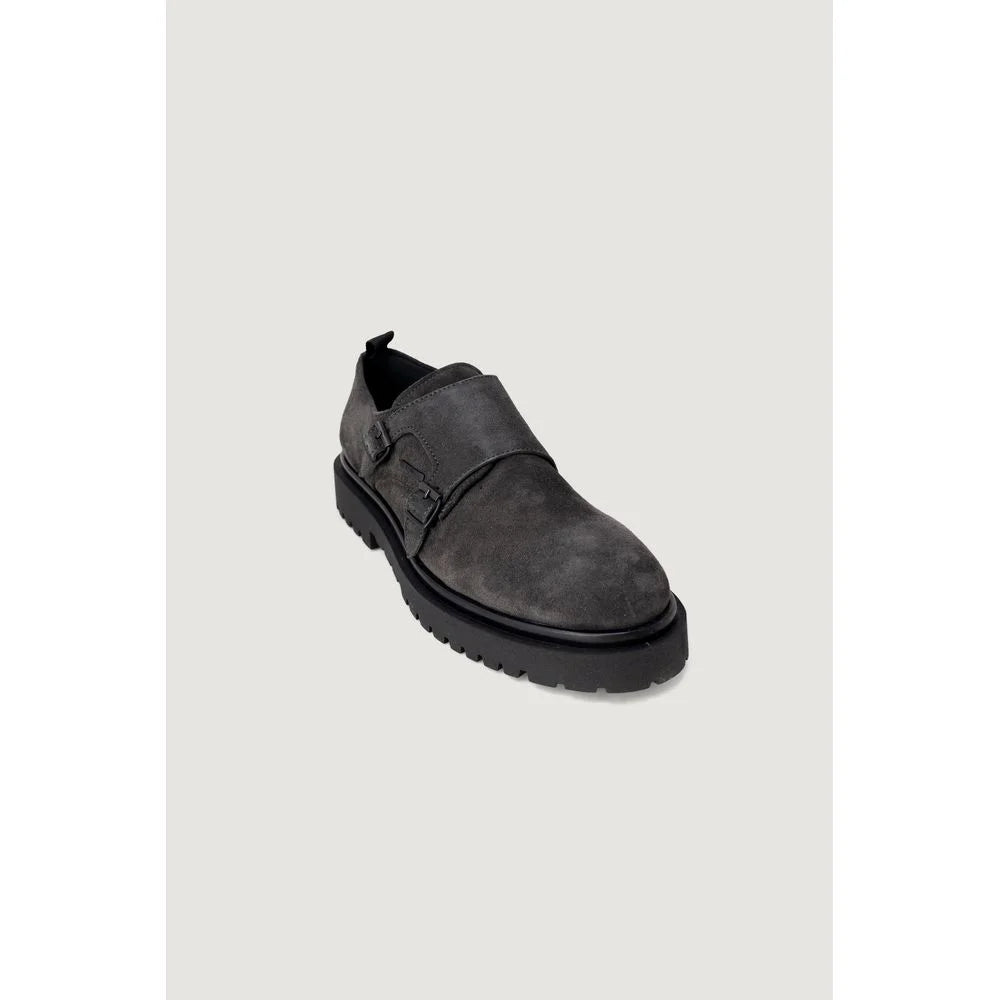 Antony Morato Black Leather Flat - EU42/US9 - Flats