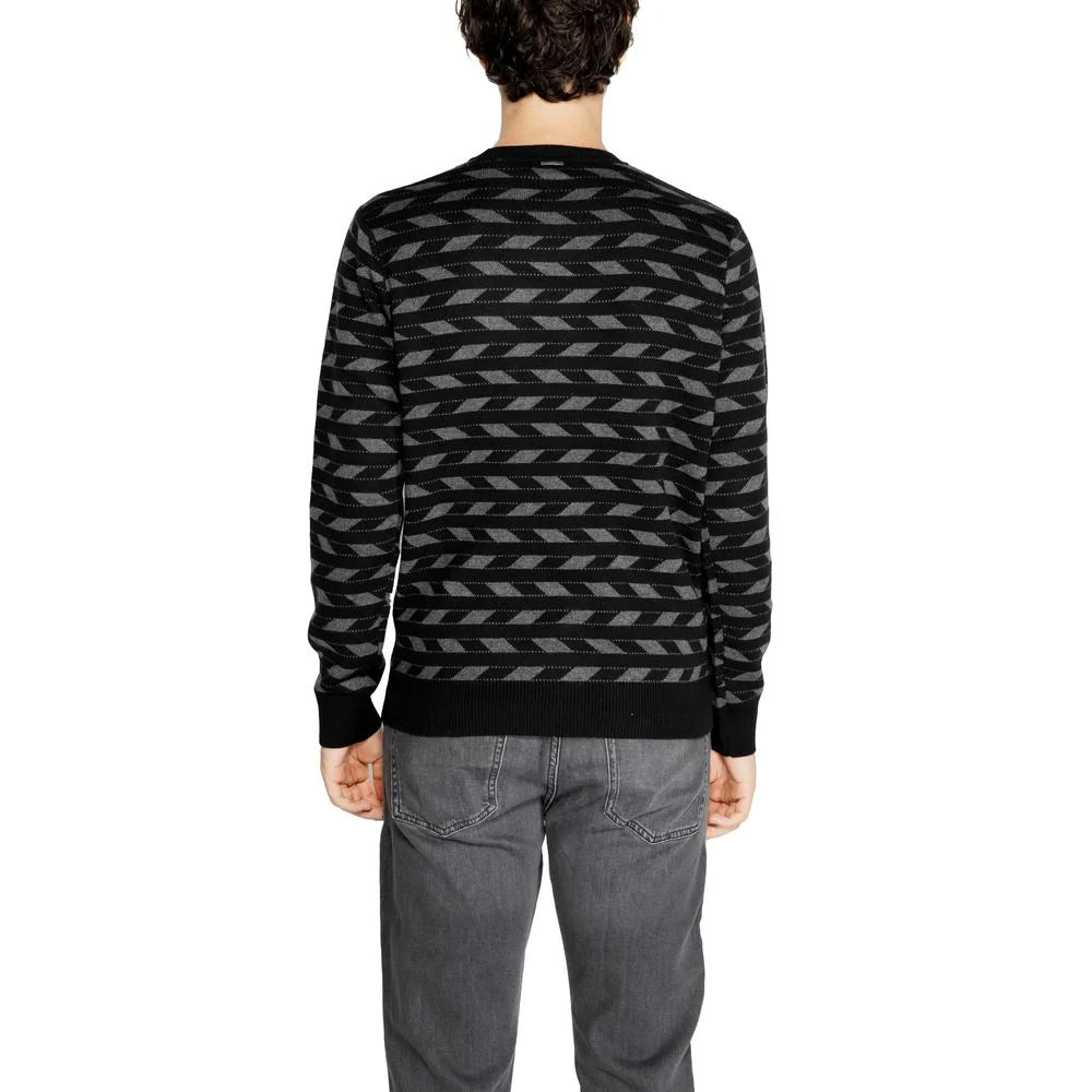 Antony Morato Black Marabou Sweater - Sweaters