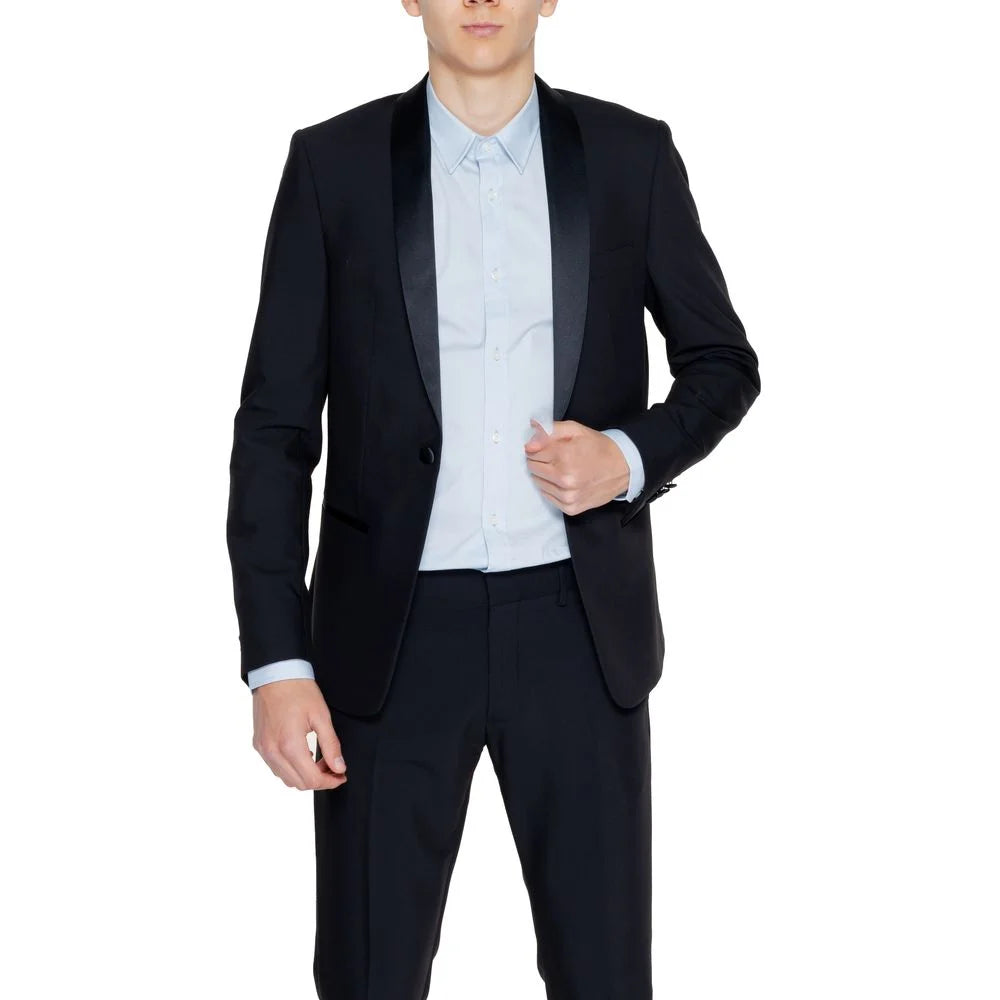 Antony Morato Black Polyester Blazer - Sport Jackets