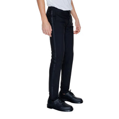 Antony Morato Black Polyester Pant - IT54 | XXL - Trousers