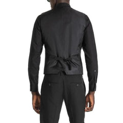 Antony Morato Black Polyester Waistcoat - Vests