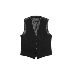 Antony Morato Black Polyester Waistcoat - Vests