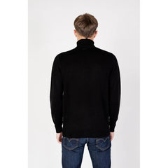 Antony Morato Black Wool Turtleneck - Sweaters