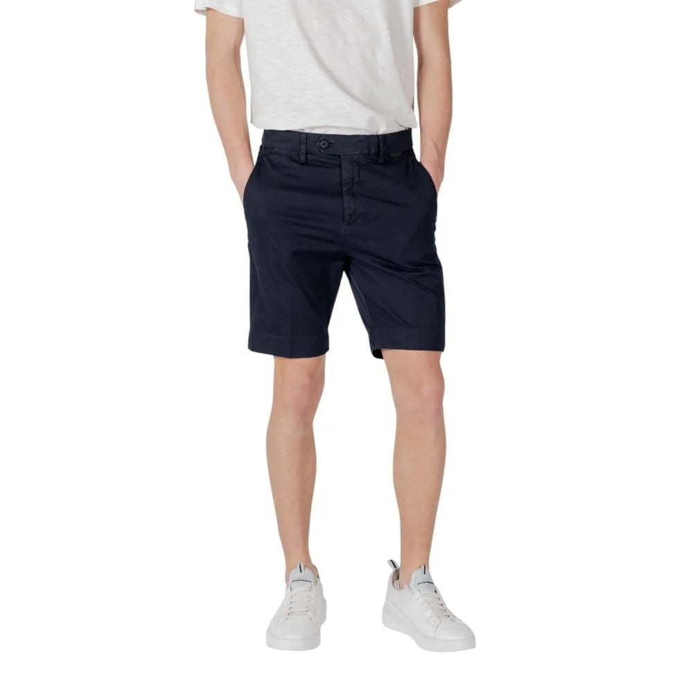 Antony Morato Blue Cotton Bermuda - Bermudas