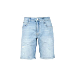 Antony Morato Blue Cotton Bermuda Shorts - W30