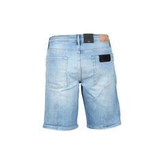 Antony Morato Blue Cotton Bermuda Shorts - W30