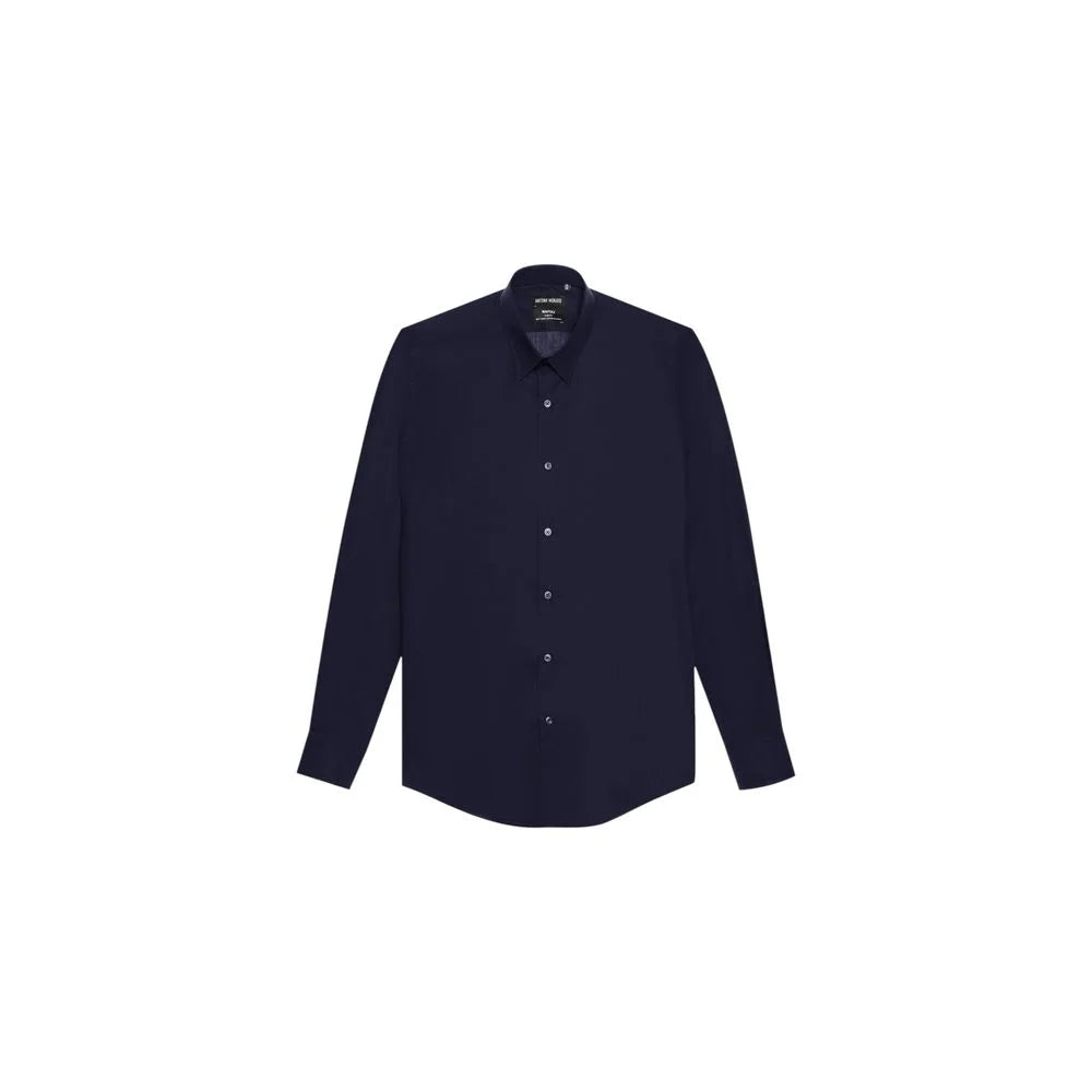 Antony Morato Blue Cotton Shirt