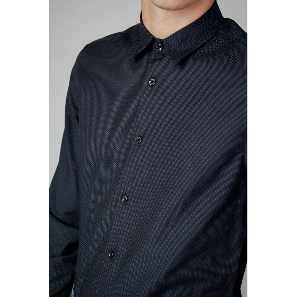 Antony Morato Blue Cotton Shirt - IT54 | XXL - Shirts