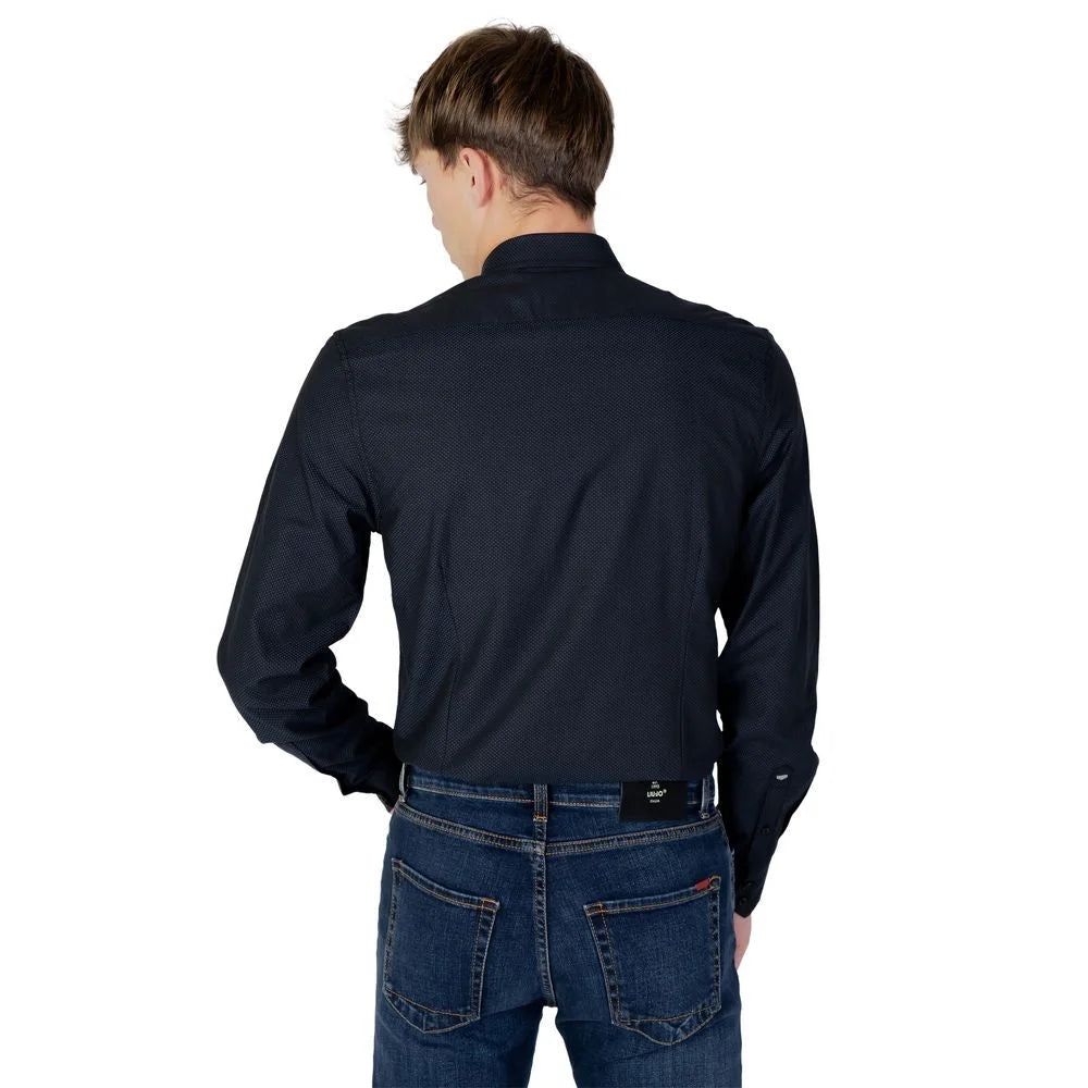 Antony Morato Blue Cotton Shirt - IT54 | XXL - Shirts