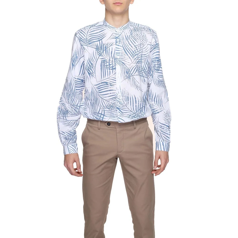 Antony Morato Blue Cotton Shirt - Shirts