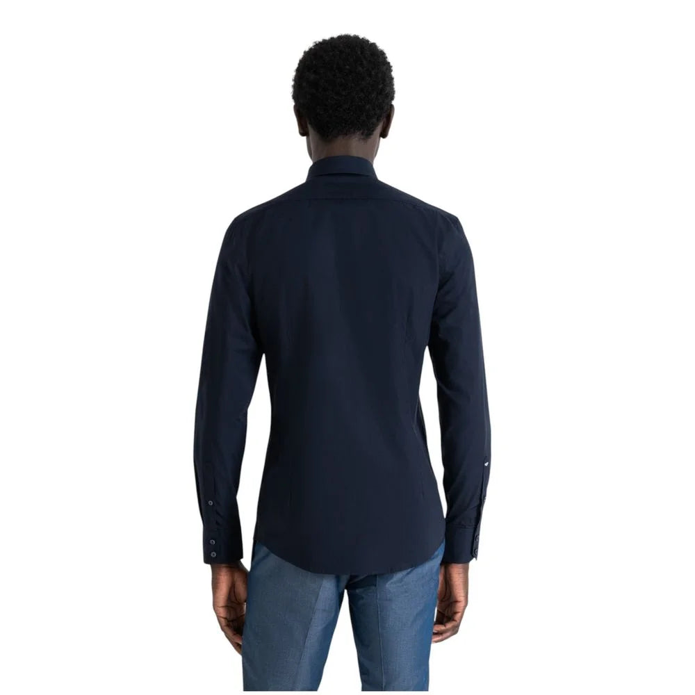 Antony Morato Blue Cotton Shirt - Shirts