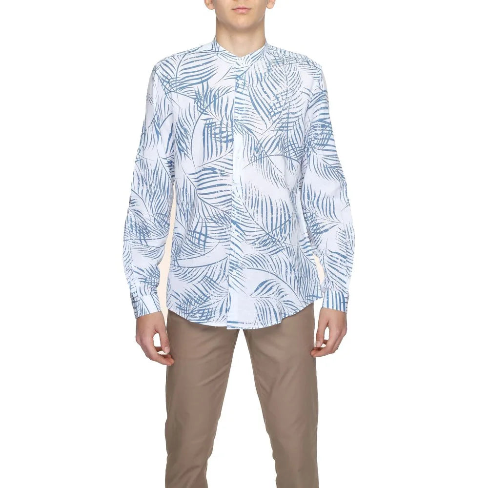 Antony Morato Blue Cotton Shirt - Shirts