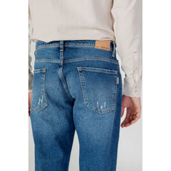 Antony Morato Blue Cotton Skinny Jean - W32