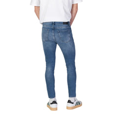 Antony Morato Blue Cotton Skinny Jeans
