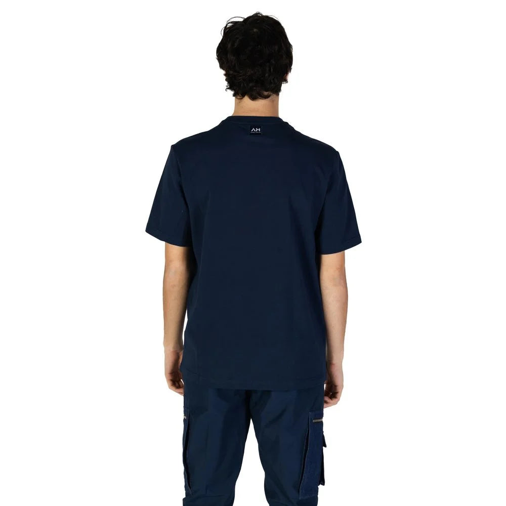 Antony Morato Blue Cotton T-Shirt - IT44 | S - T-Shirts