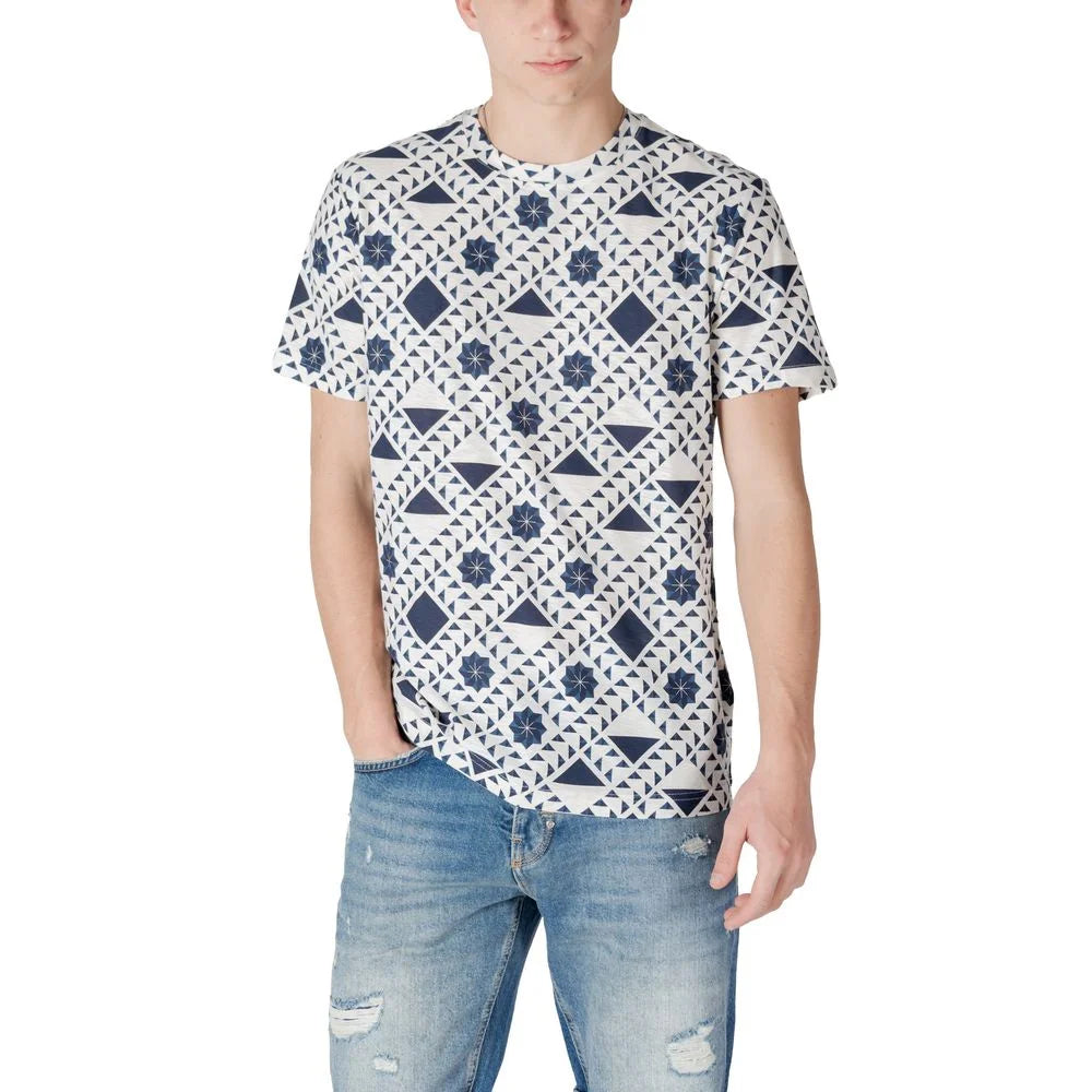 Antony Morato Blue Cotton T-Shirt - T-Shirts