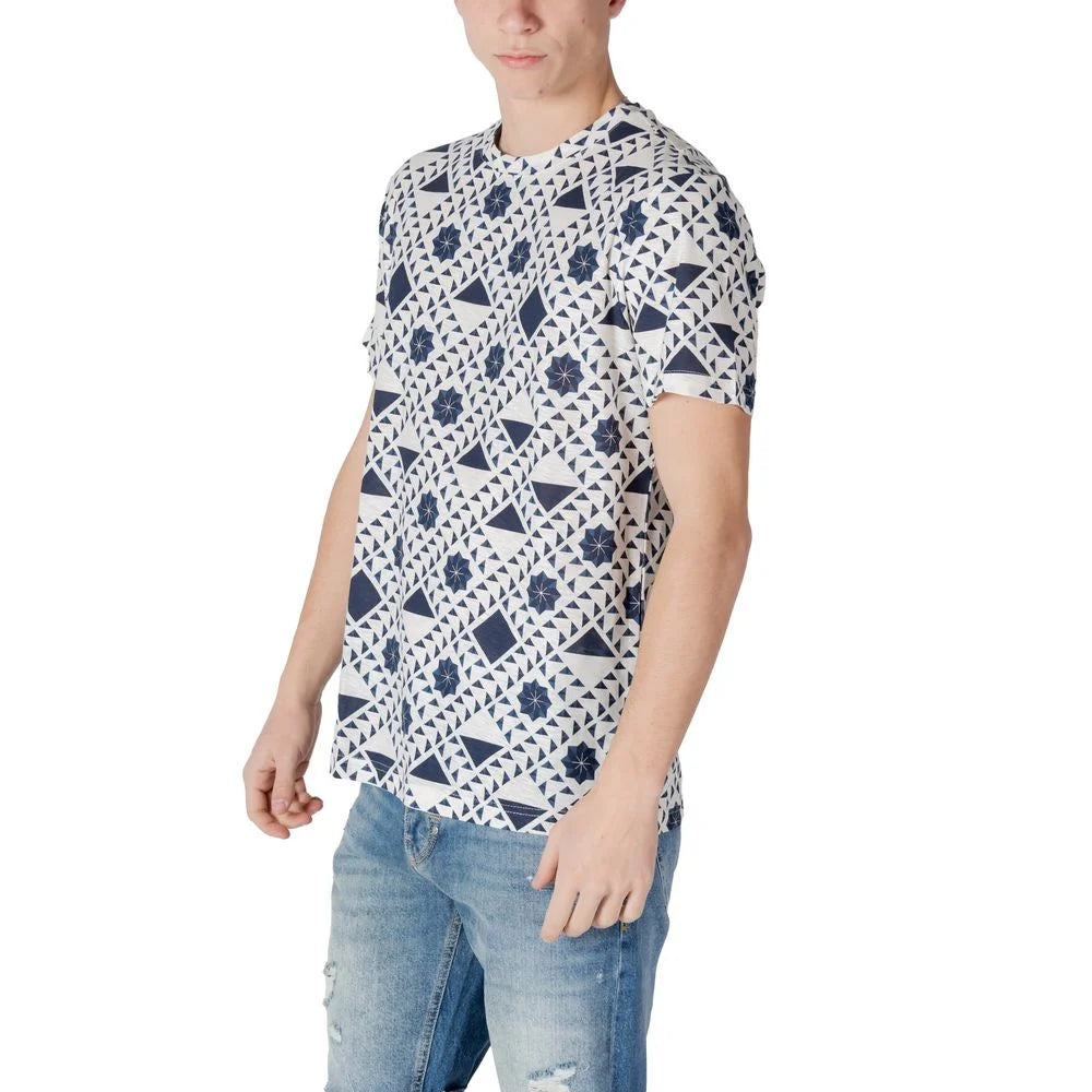 Antony Morato Blue Cotton T-Shirt - T-Shirts