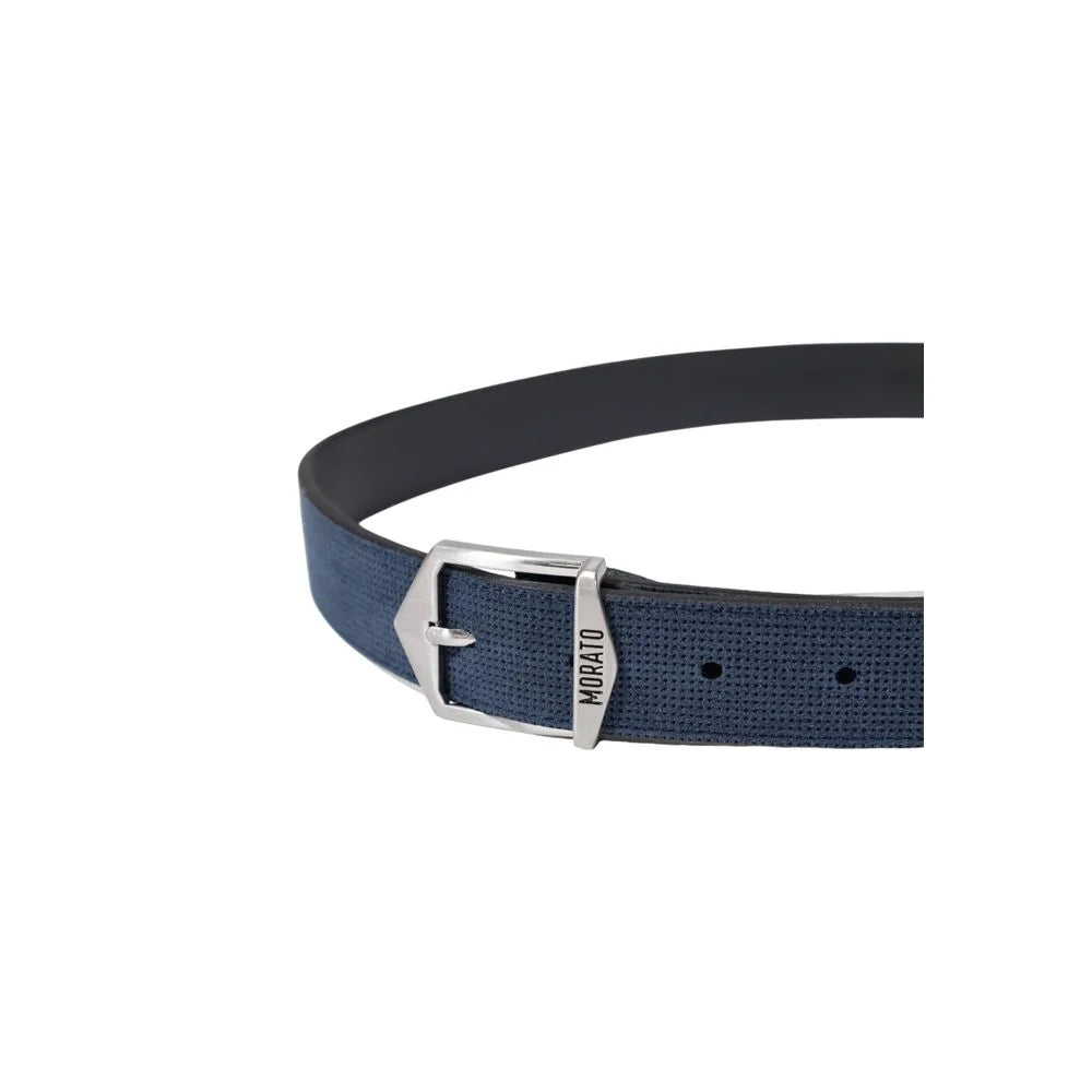 Antony Morato Blue Leather Belt - Belts
