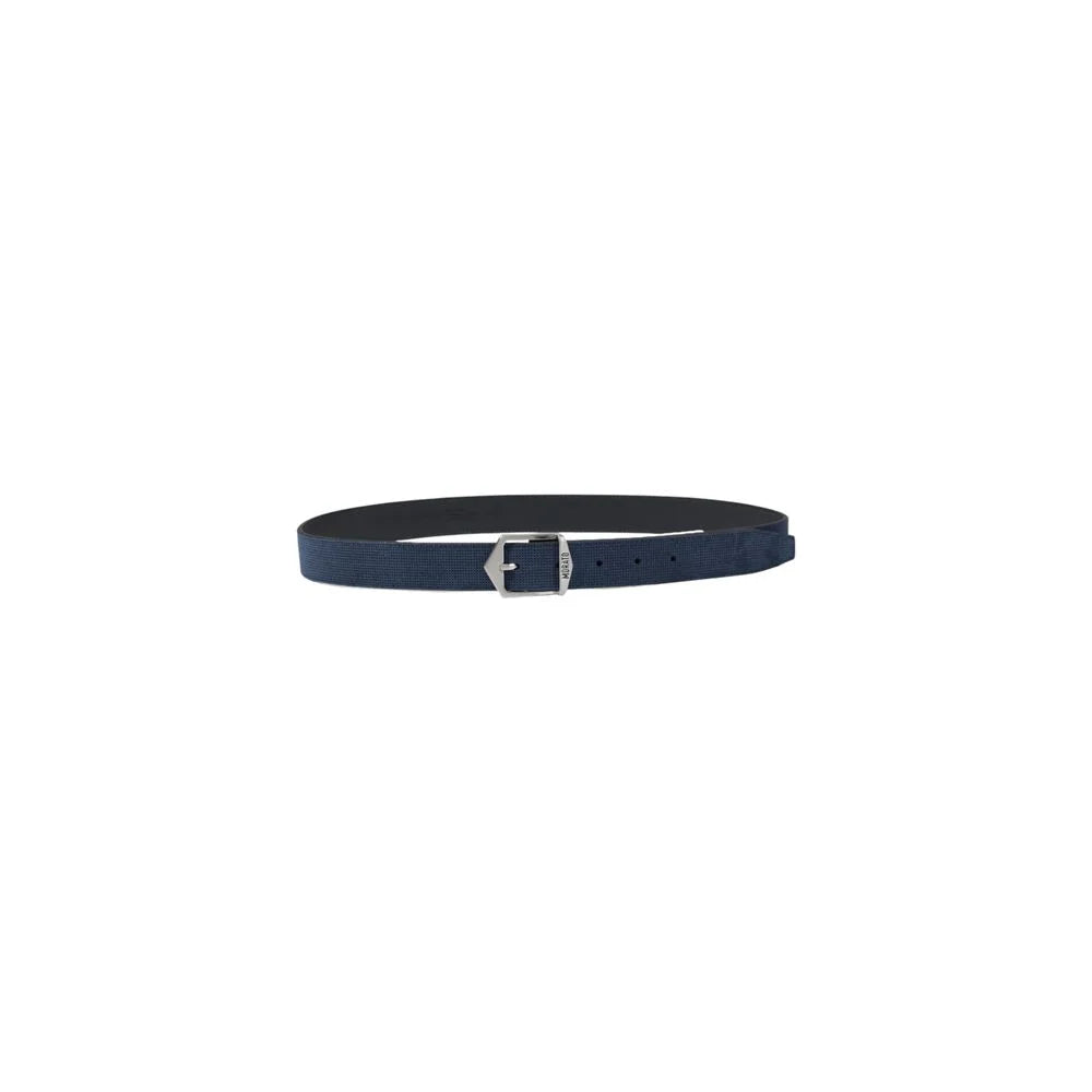 Antony Morato Blue Leather Belt - Belts