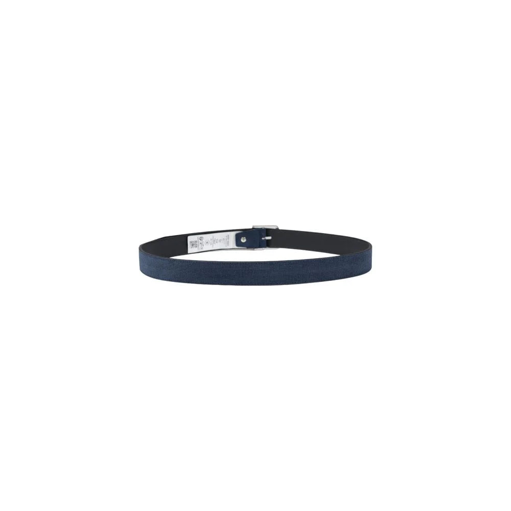 Antony Morato Blue Leather Belt - Belts