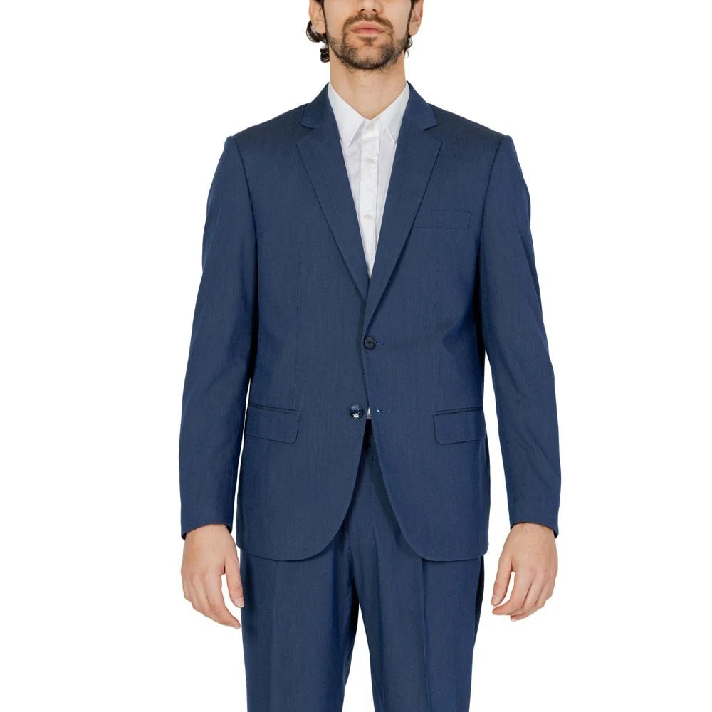 Antony Morato Blue Polyester Blazer - IT46 | S - Sport Jackets
