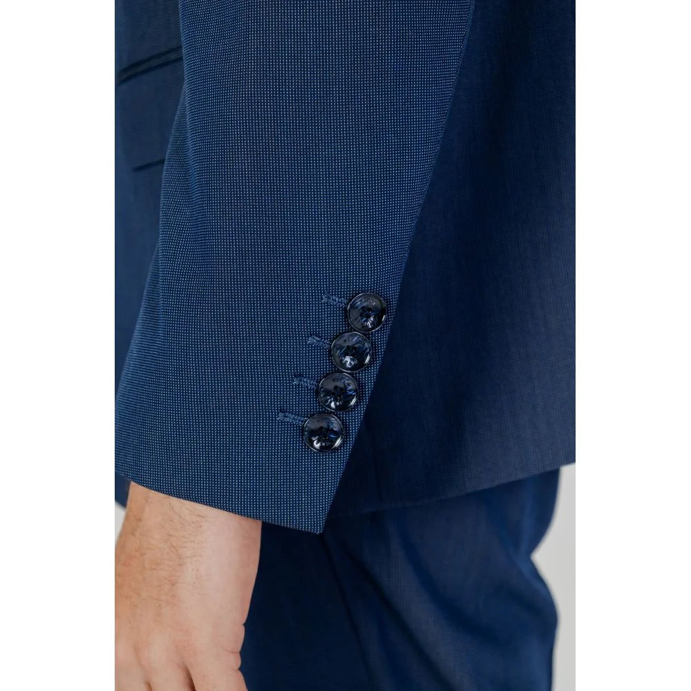 Antony Morato Blue Polyester Blazer - IT46 | S - Sport Jackets